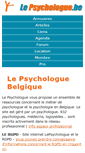 Mobile Screenshot of lepsychologue.be